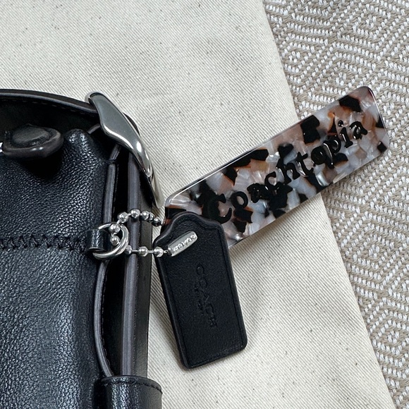 Coach Black Quilted Shoulder Bag - Picture 2 of 8